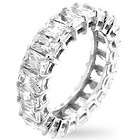 925 STERLING SILVER BAGUETTE CZ ETERNITY RING SIZE 5,6,7,8,9,10