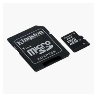  Kingston 8 GB microSDHC with SD adapter