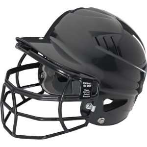 Rawlings CFBH Batting Helmet with Mask   Navy Sports 