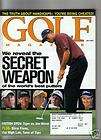 TIGER WOODS GOLF MAGAZINE 02 THE BEST PUTTERS GOLFING