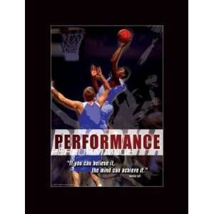    Basketball Motivational Poster Performance 