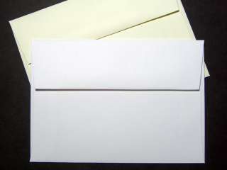   A1 premium RSVP white envelope (3 5/8 x 5 1/8) Square Flap 70#  