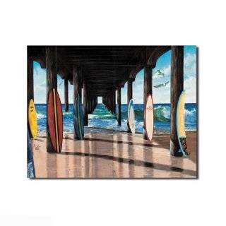  Vinyl Wall Art Decal Sticker Beach Paradise Surfboard 6ft 