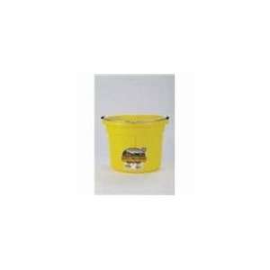  Miller Mfg Flat Back Bucket 8 Qt Yellow Health & Personal 
