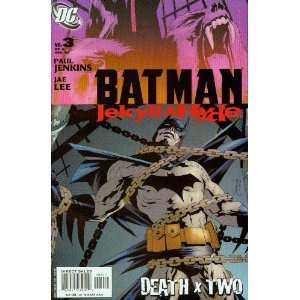  Batman Jekyll & Hyde #3 Death X Two Books