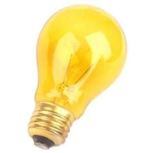  Yellow 25 Watt Party Light Bulb