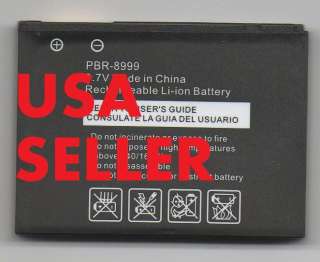 NEW BATTERY FOR PANTECH 8999 CDM8999 CRUX VERIZON USA  