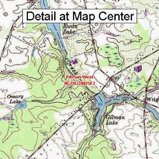   Map   Pitman West, New Jersey (Folded/Waterproof)