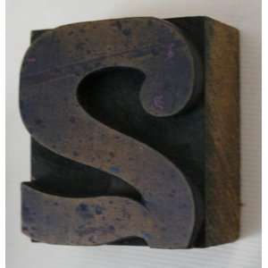   letterpress Wood Type Number 2   1 7/8 Tall Fancy Type Everything