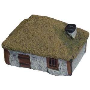    10mm Modern/WWII   Russian Cabin Timber/Thatch (2ea) Toys & Games