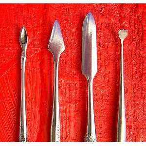  Set of Four Steel Modeling Tools Arts, Crafts & Sewing
