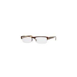 RAY BAN RX 5171 RB 5171 2328 BROWN STRIPED ON BROWN OPALINE SEMI 
