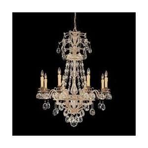 Savoy House 1 3182 8 176 Silver Lace European Crystal Eight Light Up 