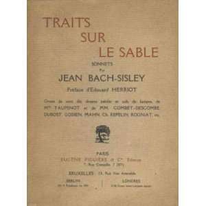 traits sur l sable Bach sisley Jean Books