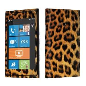  Nokia Lumia 900 Vinyl Protection Decal Skin Yellow Cheetah 