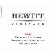 Hewitt Vineyard Cabernet Sauvignon 2005 
