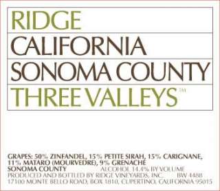   ridge vineyards wine from other california other red wine learn about