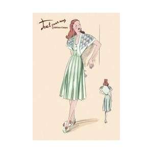  Pleated Summer Dress 20x30 poster