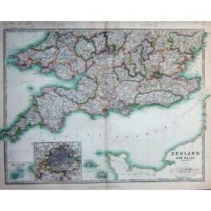   Wales Guernsey Jersey Lands 1914 Geography Maps