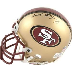  Mike Singletary Autographed 49ers Riddell Mini Helmet with 