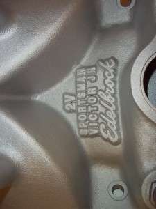Edelbrock Victor Jr. 2V Chevy Aluminum Intake Manifold Sportsman 2901 