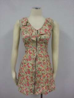   Anthropologie Beautiful Floral Feminine Tunic Sun Dress Sz S L  