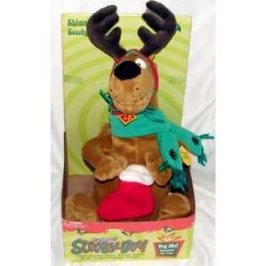  12 Scooby Doo Shimmy Christmas Carols Plush Toys & Games