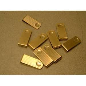   Collection 9 Vintage 1950s Gold Plated Money Clips 