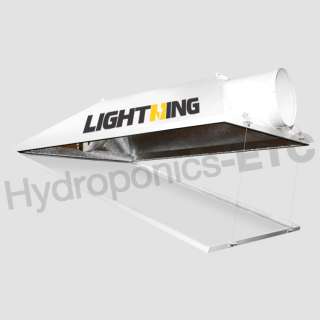 Lightning 6 XXXL Reflector Air Cooled Grow Light Hanger Hydroponics 