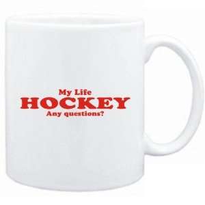  New  My Life Hockey  Any Questions ? Mug Sports