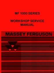 Massey Ferguson MF1010 1020 1030 1040 Service Manual  