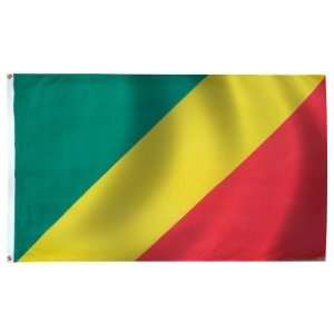  Congo Republic Flag 6X10 Foot Nylon Patio, Lawn & Garden