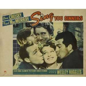  Sing You Sinners   Movie Poster   11 x 17