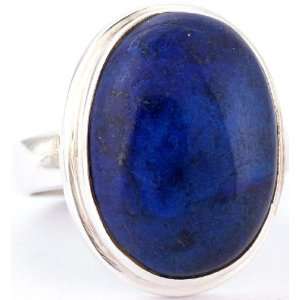  Lapis Lazuli Ring   Sterling Silver 