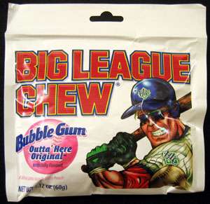 Big League Chew Original Flavor Bubble Gum Candy  
