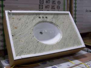River White Granite Vanity Tops w/undermount sink  