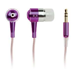  Merkury Innovations MI HP5580 Metallic Earbud (Purple 