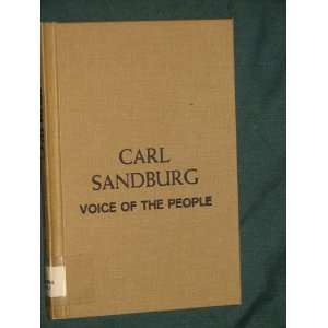  Carl Sandburg, voice of the people Ruth Franchere Books