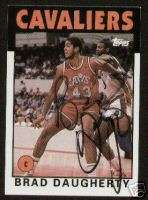 Brad Daugherty signed 1993 Topps Archives THE ROOKIES  