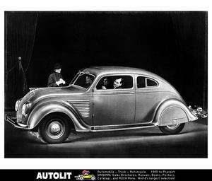 1934 DeSoto Airflow 5 Passenger Coupe Factory Photo  