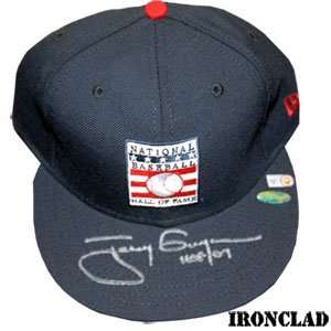 Tony Gwynn Signed Hall of Fame Cap w/ HOF 2007 Insc.  