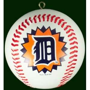  Detroit TIGERS MLB Baseball Shaped Christmas ORNAMENT New Gift 