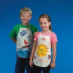 S&S Worldwide Color Me Apron, Child Size Toys & Games