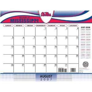   Rebels 2007   2008 22x17 Academic Desk Calendar