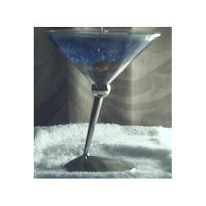  Drinks On The Water Martini Glass Gel Candle