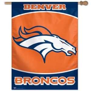  Denver Broncos   Banner Polyester 27 in. x 37 in. Patio 