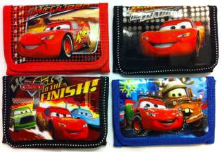 NEW Disney Cars McQueen Tri fold Wallets Party Favors  