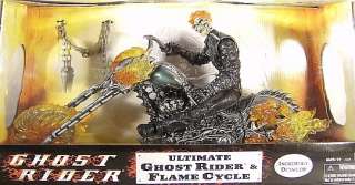 Ghost Rider Movie Legends Ultimate 12 Ghost Rider with Flame Cycle 