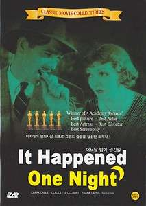 It Happened One Night (1934) Clark Gable DVD  