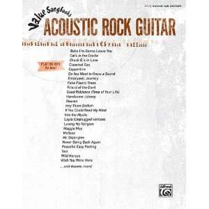   00 35436 Value Songbooks  Acoustic Rock Guitar Musical Instruments